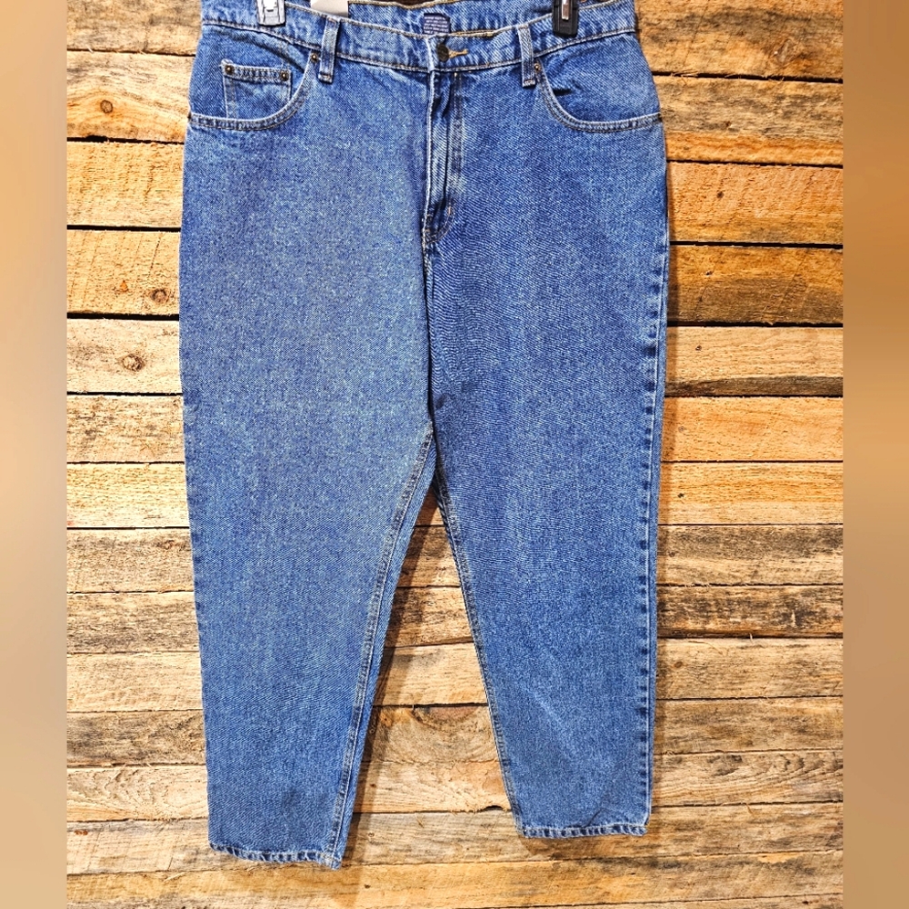 Stylish Blue Straight Leg Women's Jeans